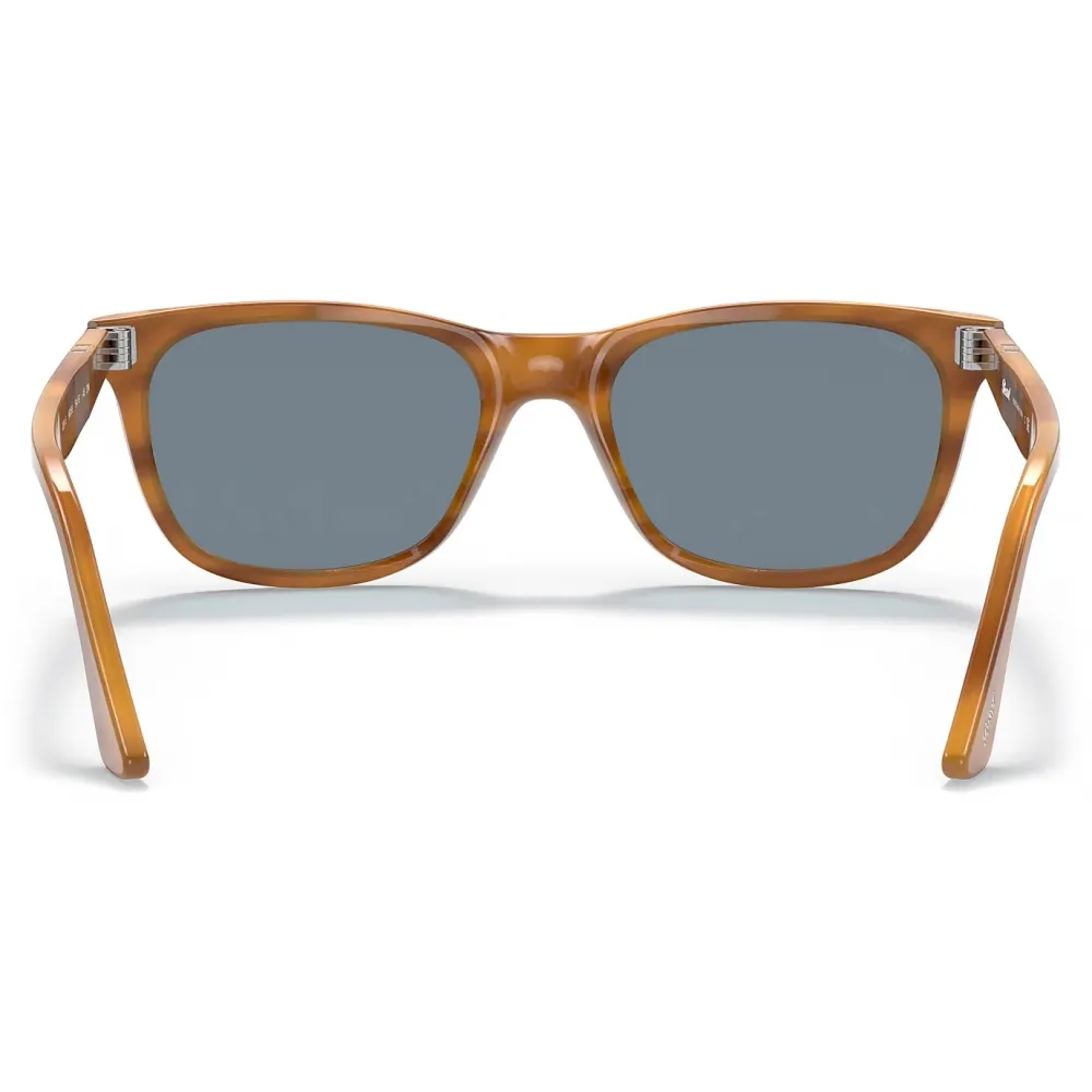 Persol - PO3291S - Striato Marrone / Azzurro - Occhiali da Sole - Persol Eyewear